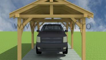 Garaje din lemn