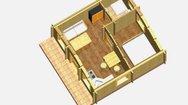 Casa din lemn F11