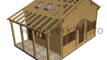 Casa din lemn F13.B