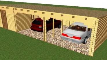 Garaje din lemn